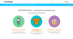 Desktop Screenshot of hopeareunus.net